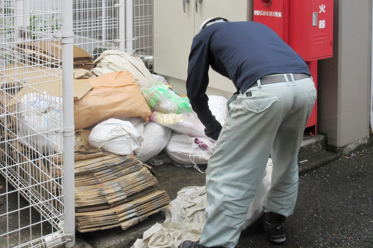 現場最終確認・片付け指示