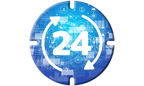 安心の24時間サポート