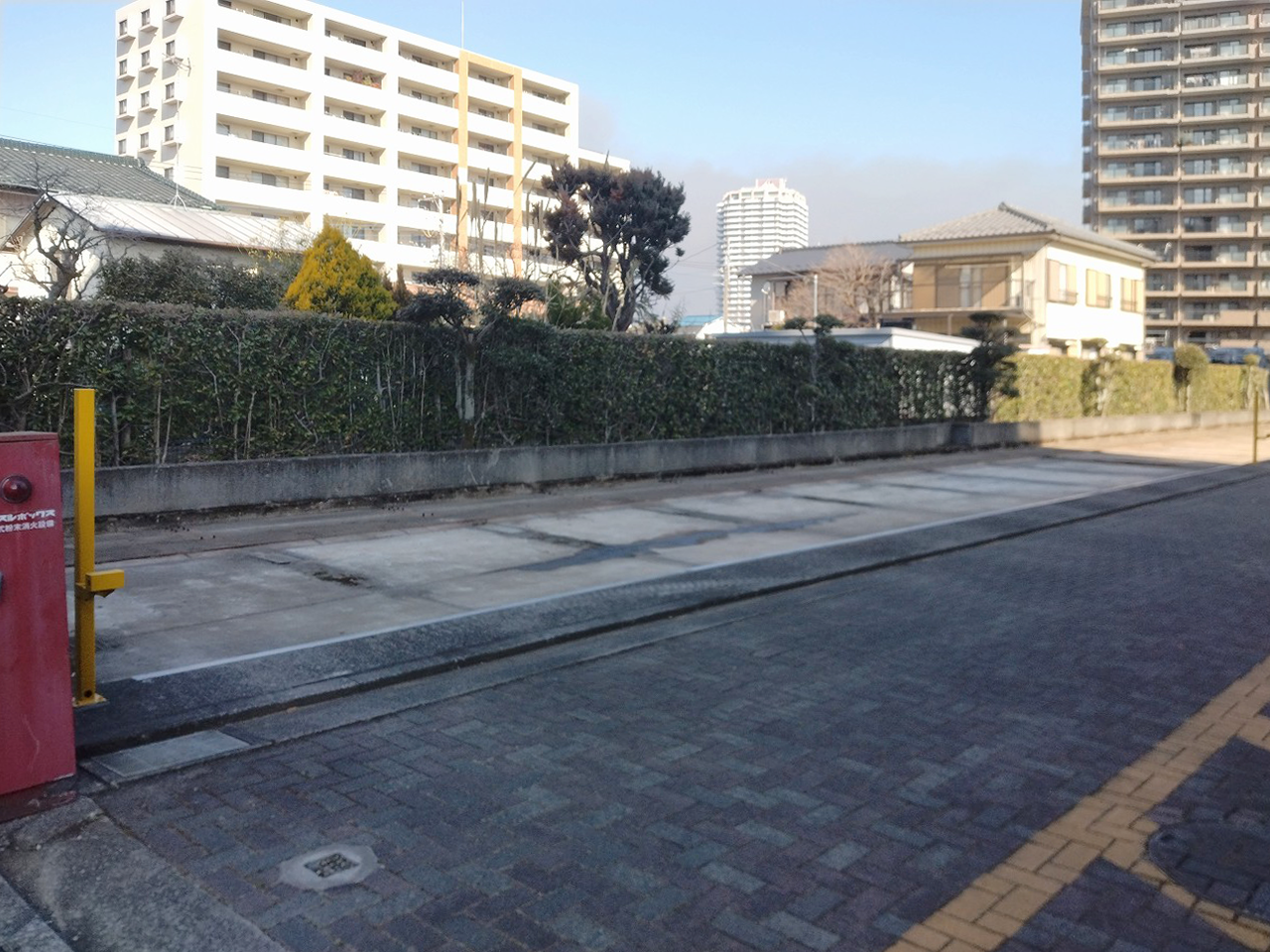 機械式駐車装置解体後