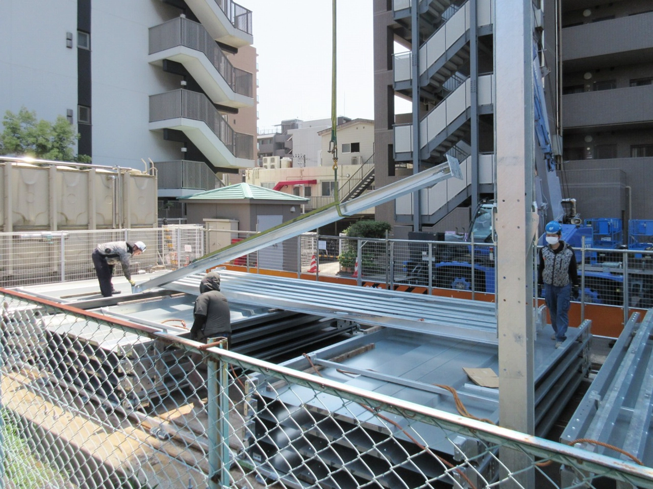 ⑭:新規柱建入れ